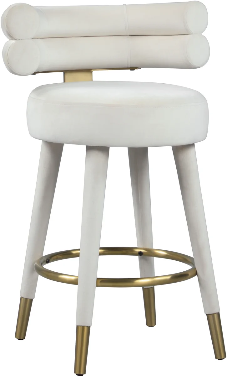 Fitzroy - Counter Stool (Set of 2) - Cream