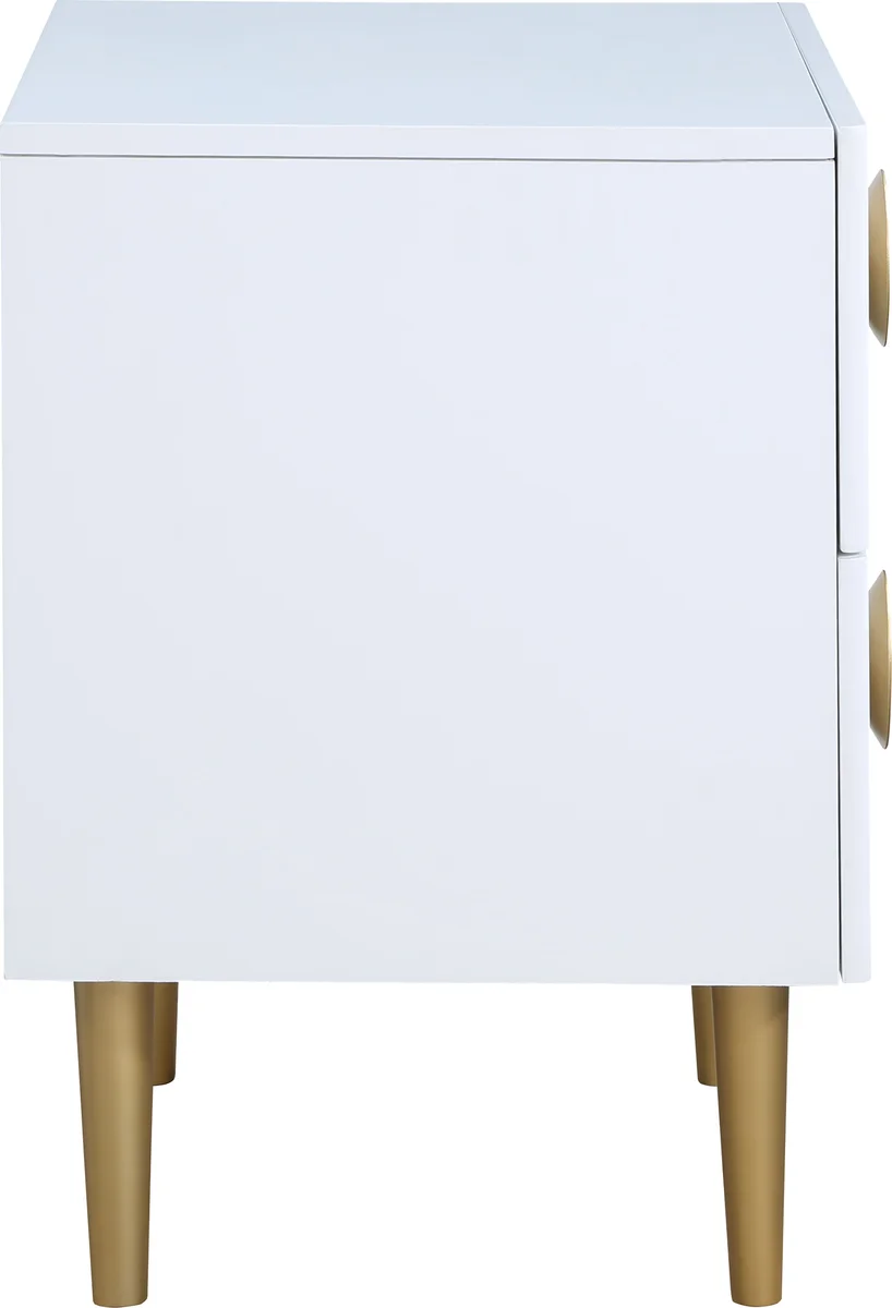 Zayne - Night Stand - White