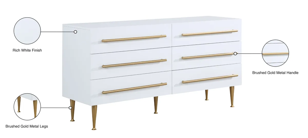 Marisol - Dresser - White