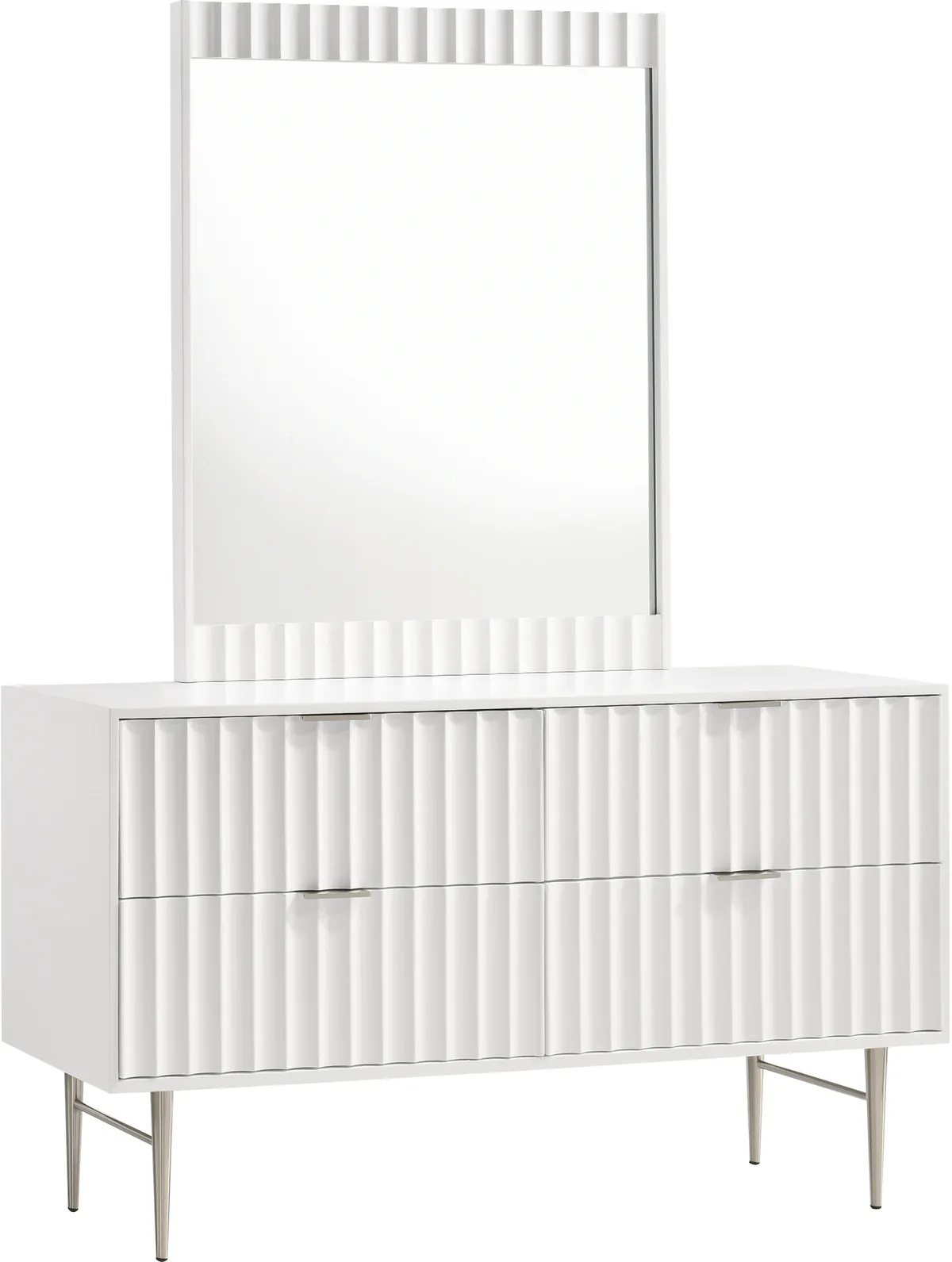 Modernist - Dresser - White