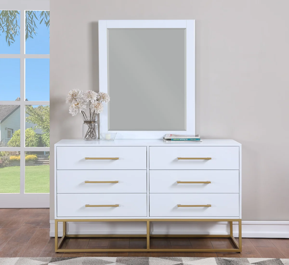 Maxine - Dresser - White - View 2