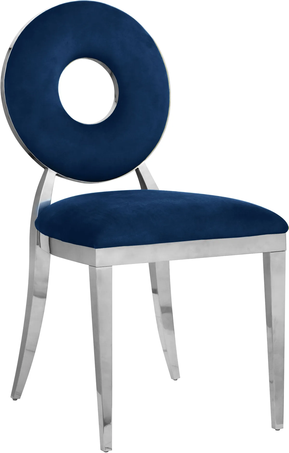Carousel - Dining Chair (Set of 2) - Navy