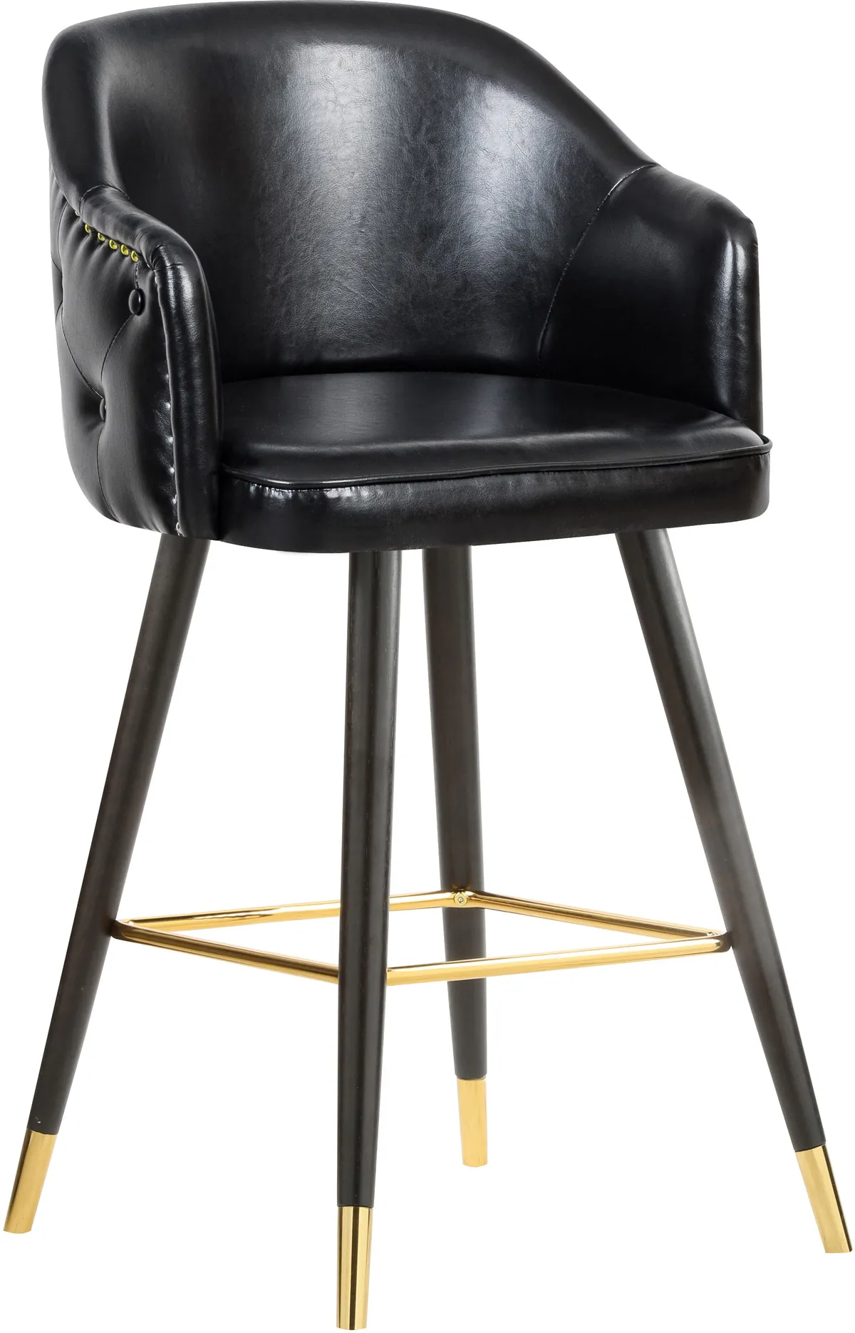 Barbosa - Counter Bar Stool (Set of 2) - Black