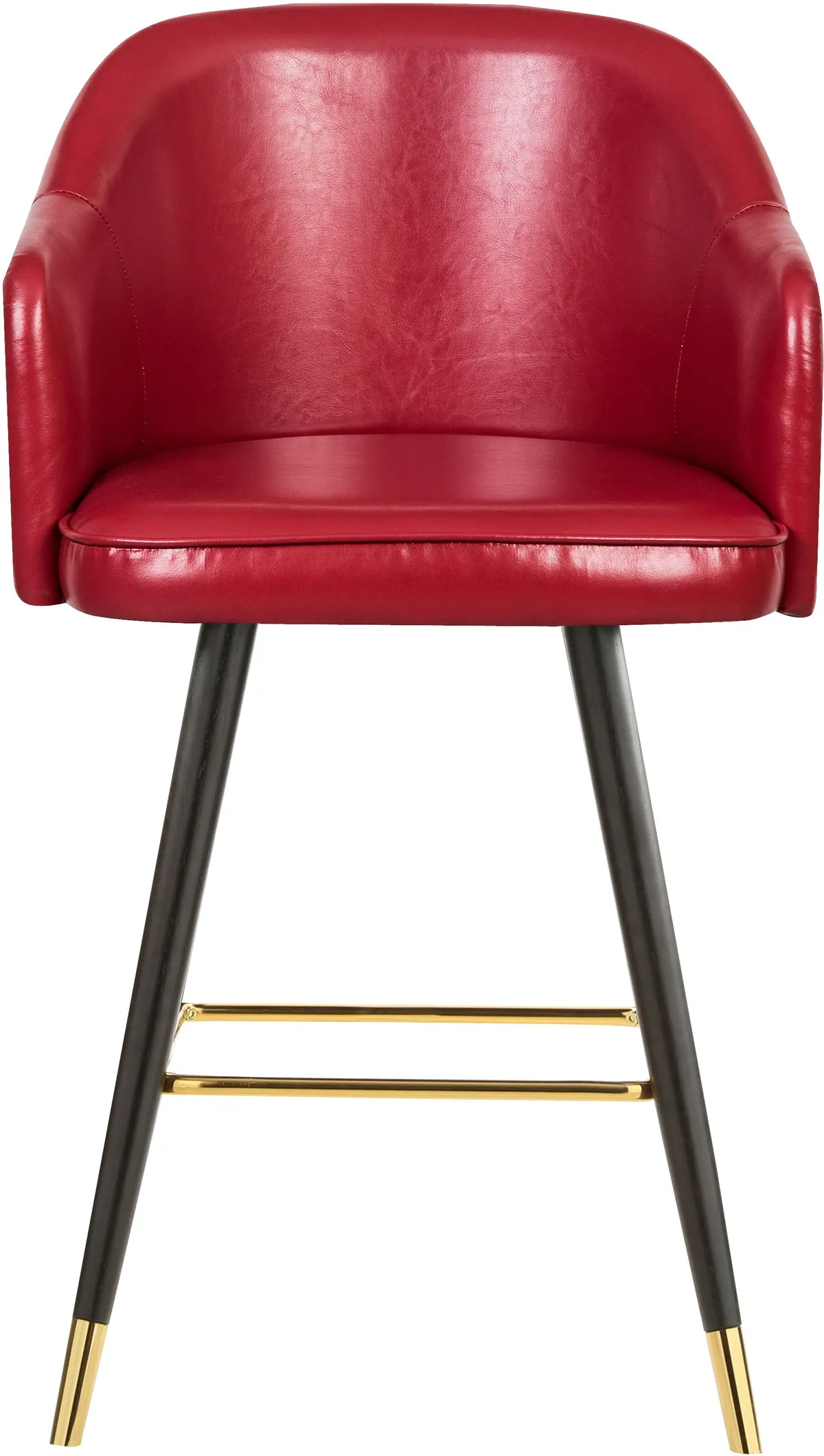 Barbosa - Counter Bar Stool (Set of 2) - Red