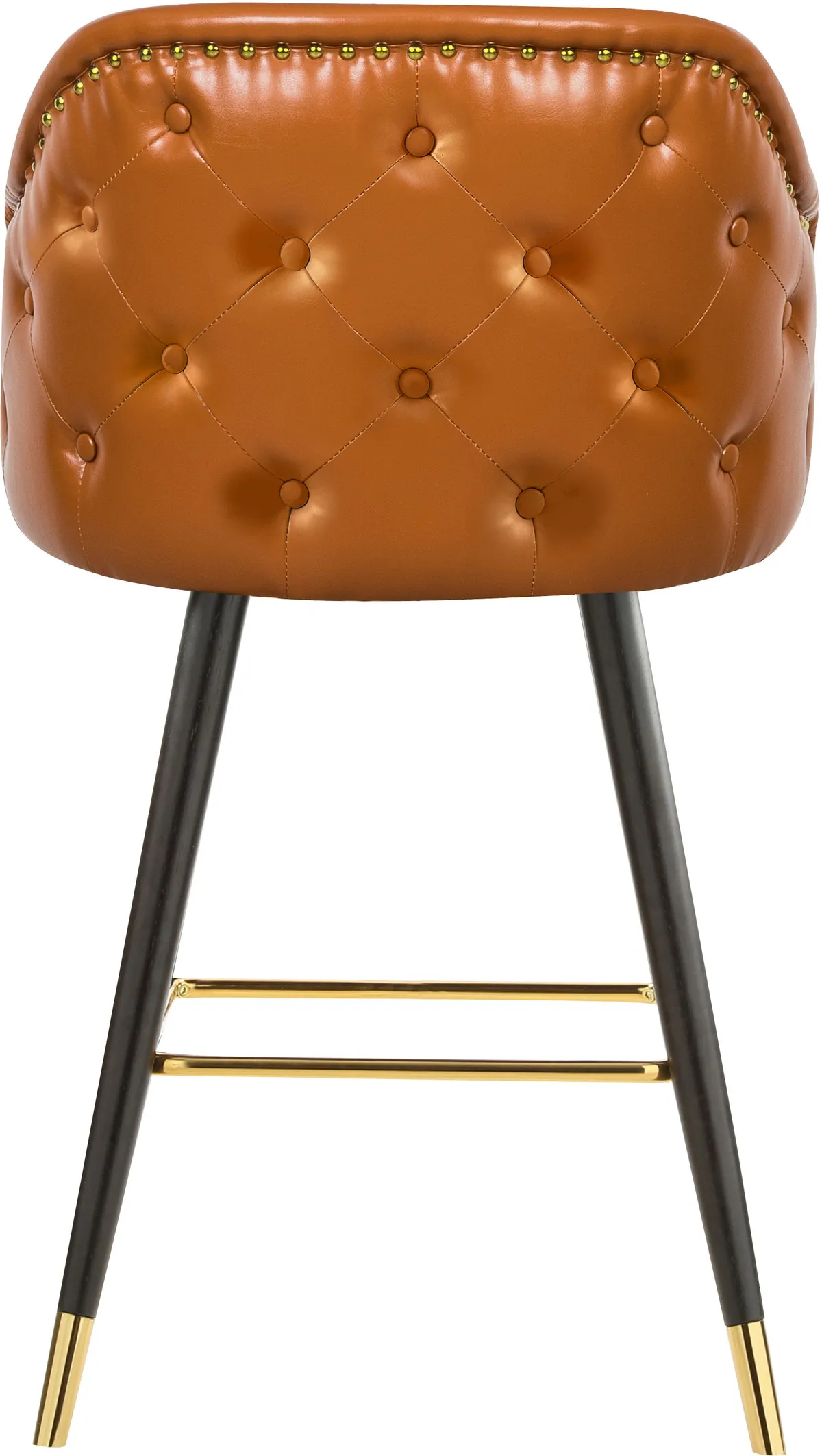 Barbosa - Counter Bar Stool (Set of 2) - Cognac - View 2