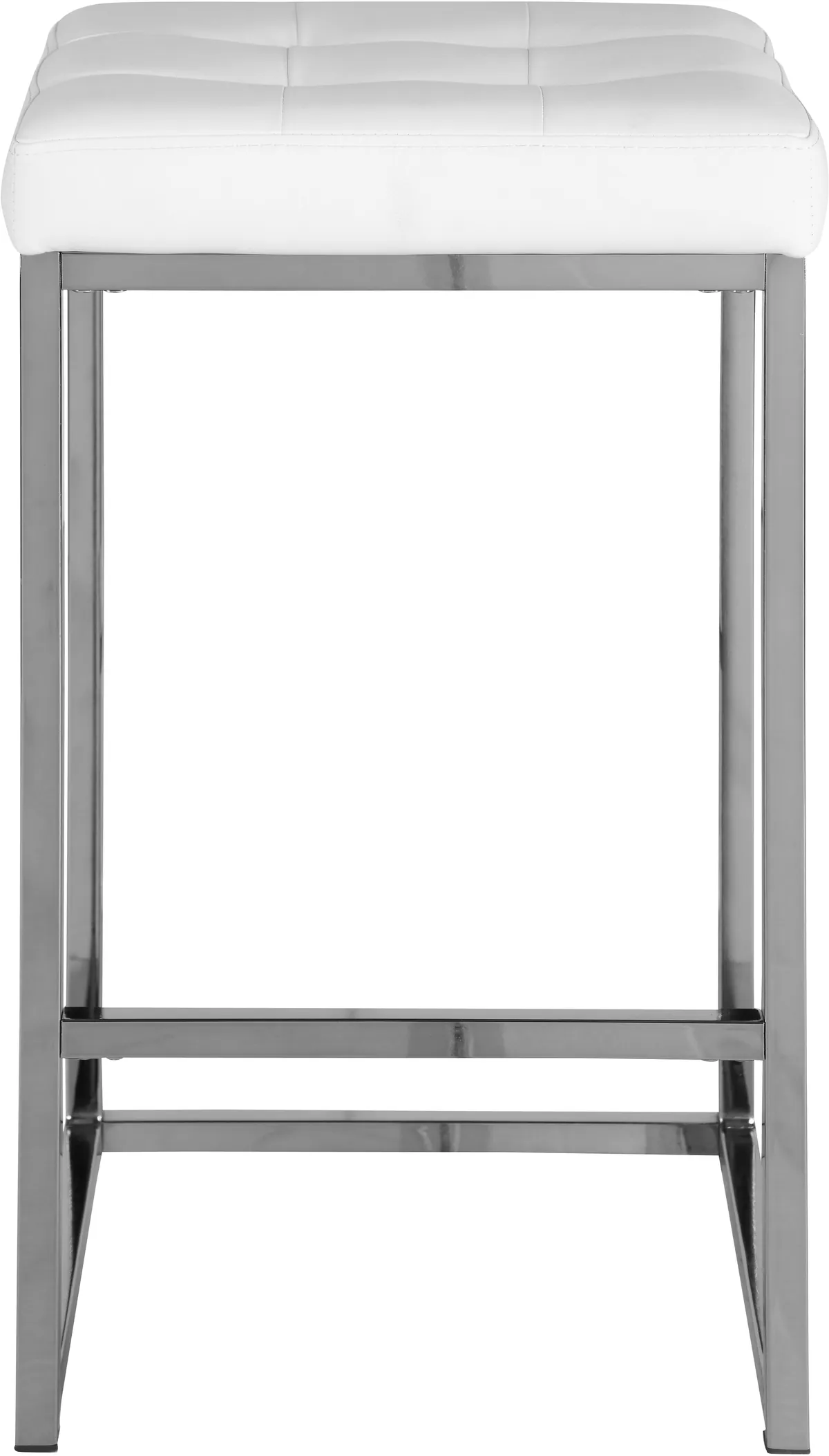 Nicola - Stool (Set of 2) - White - Faux Leather