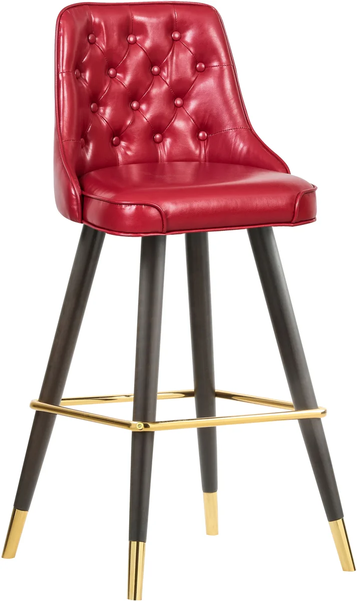 Portnoy - Counter Bar Stool (Set of 2) - Red