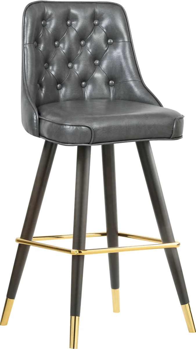 Portnoy - Counter Bar Stool (Set of 2) - Gray