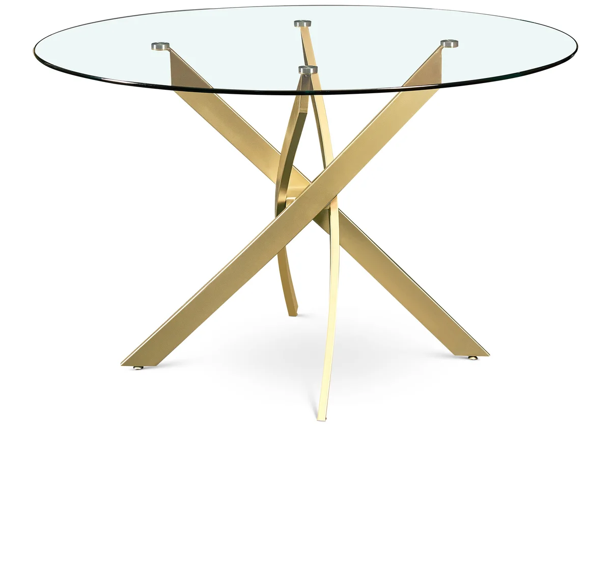 Xander - Dining Table - Gold