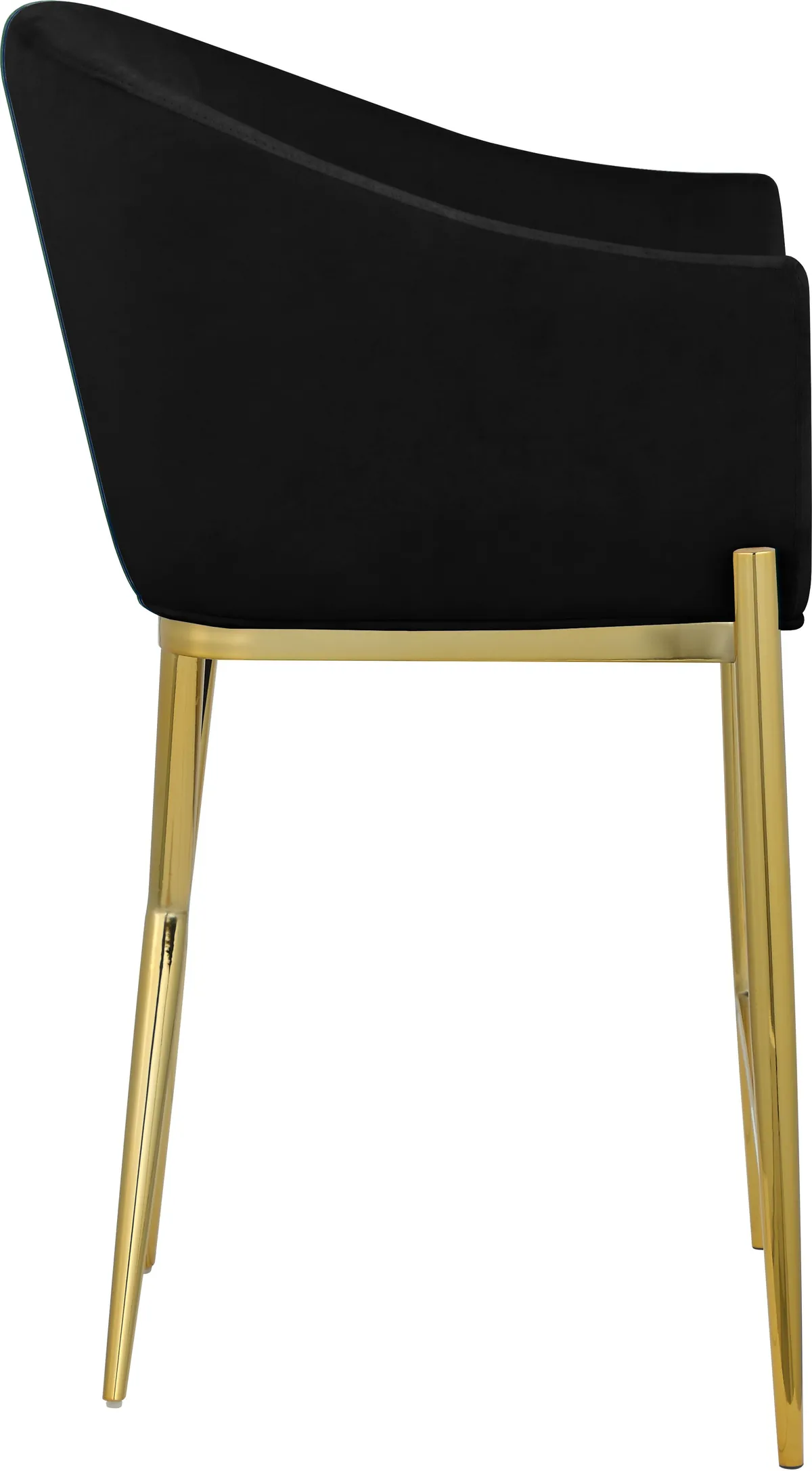 Xavier - Counter Stool - Black - Fabric