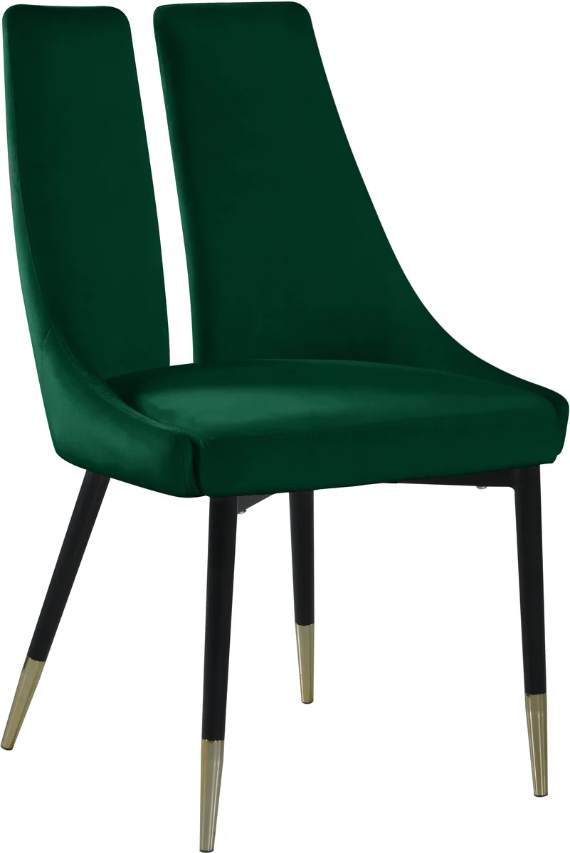 Sleek - Dining Chair (Set of 2) - Green