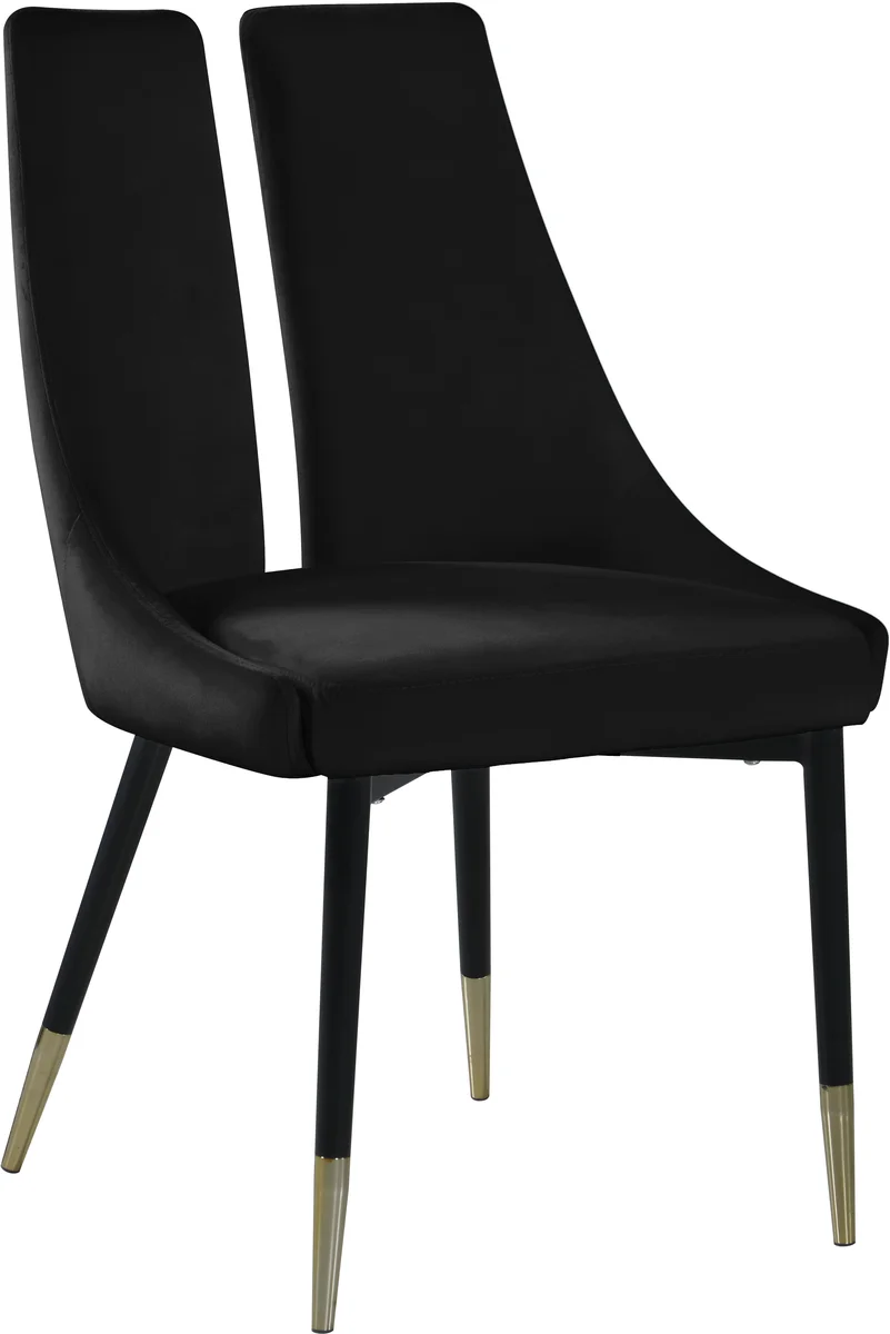 Sleek - Dining Chair (Set of 2) - Black