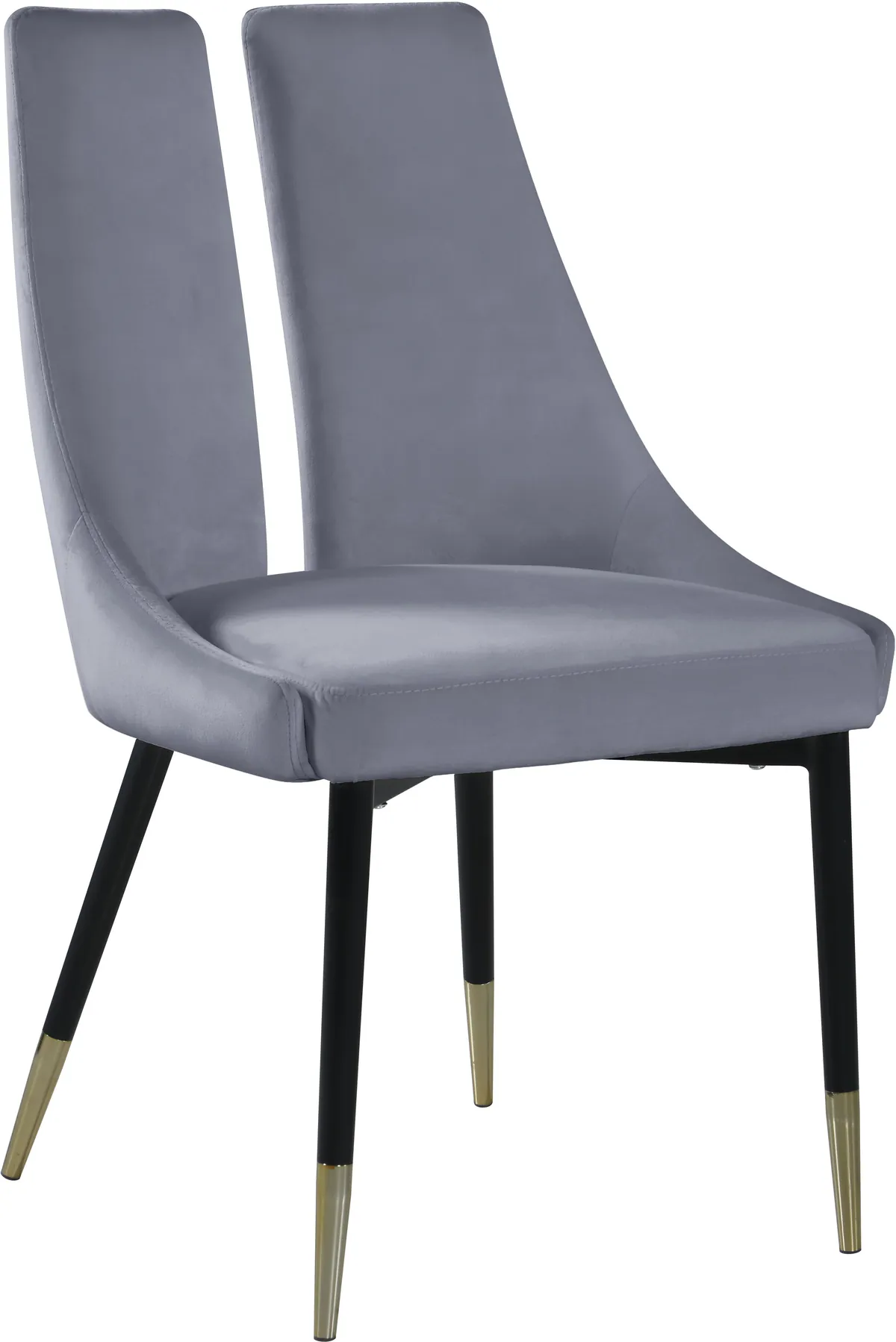 Sleek - Dining Chair (Set of 2) - Gray