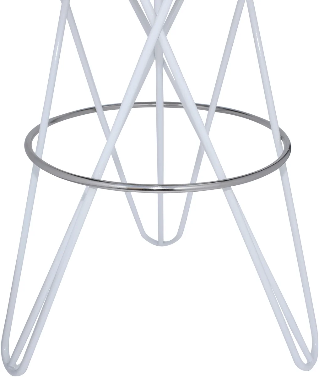 Mercury - Bar Stool - White