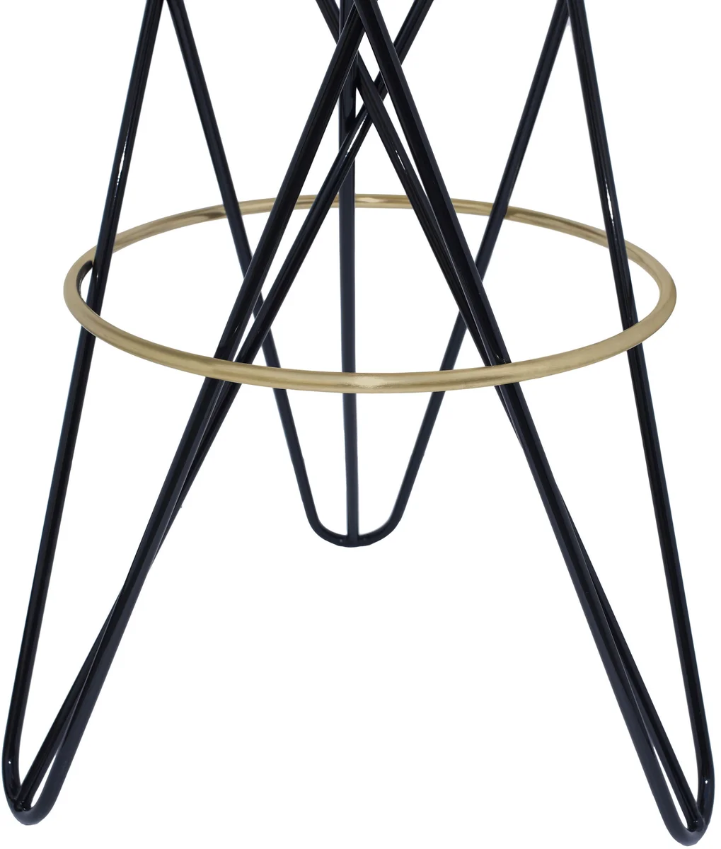 Mercury - Bar Stool - Black - Iron