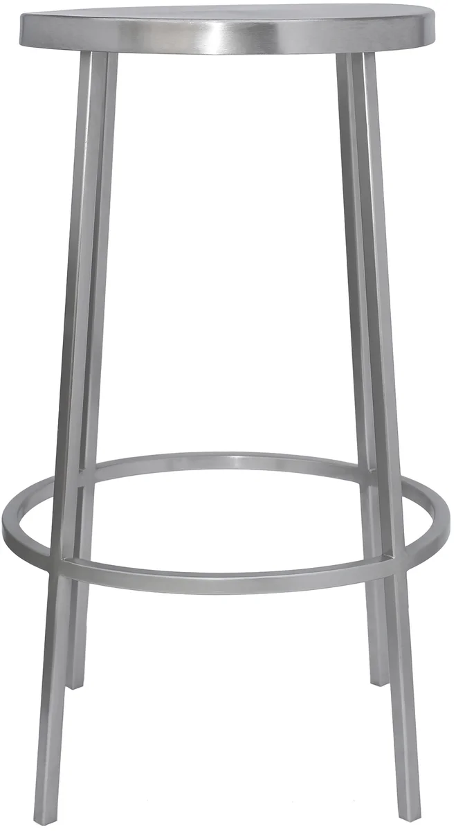 Tyson - Counter Stool - Silver