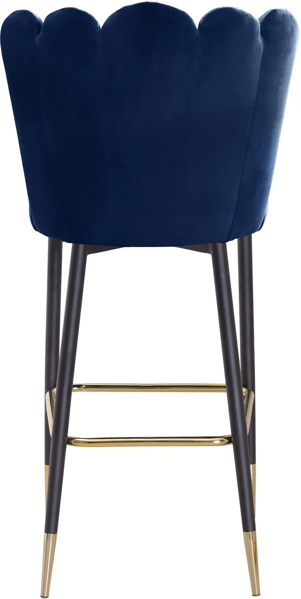 Lily - Stool (Set of 2) - Navy - View 2