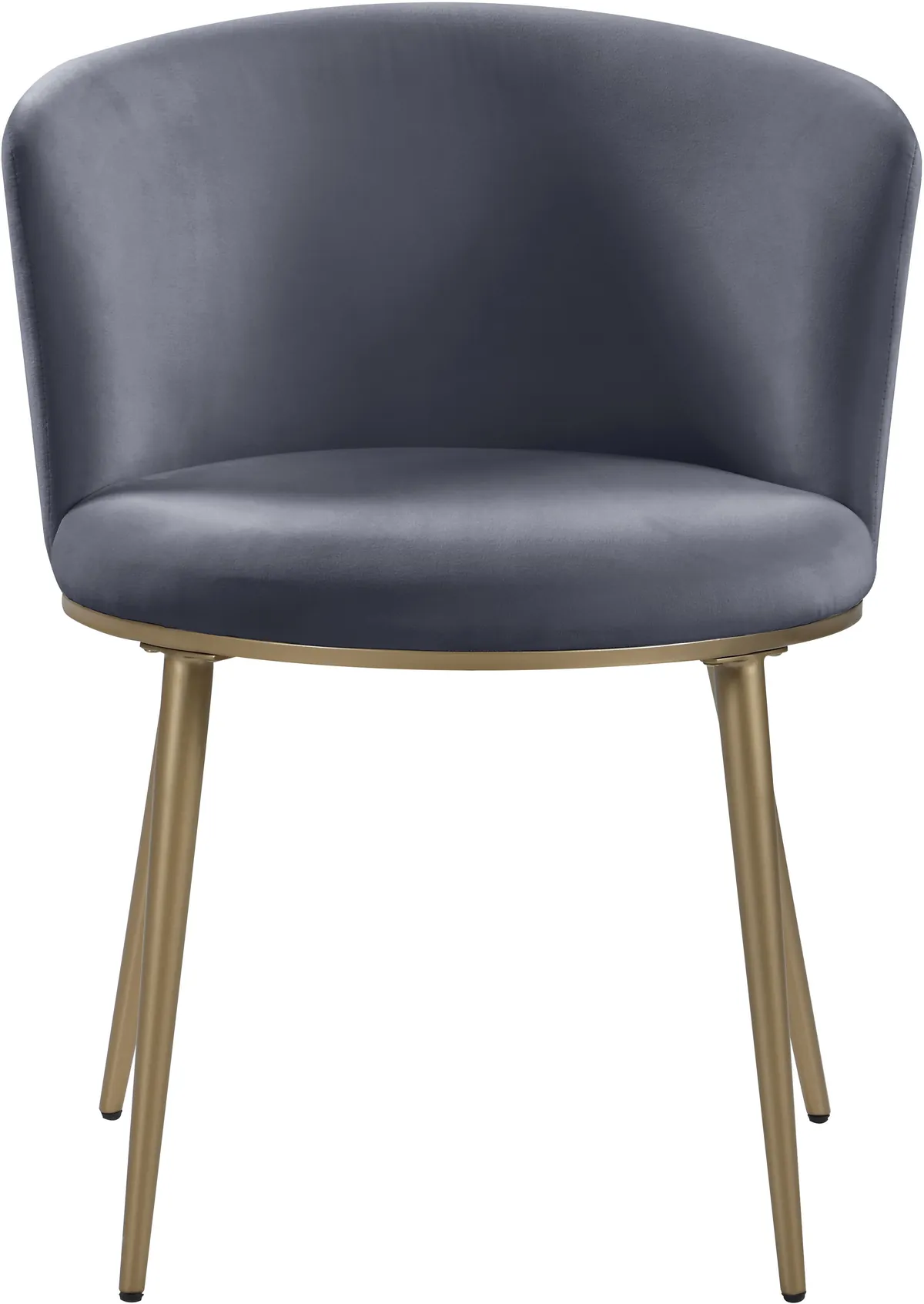 Skylar - Dining Chair (Set of 2) - Gray - Fabric