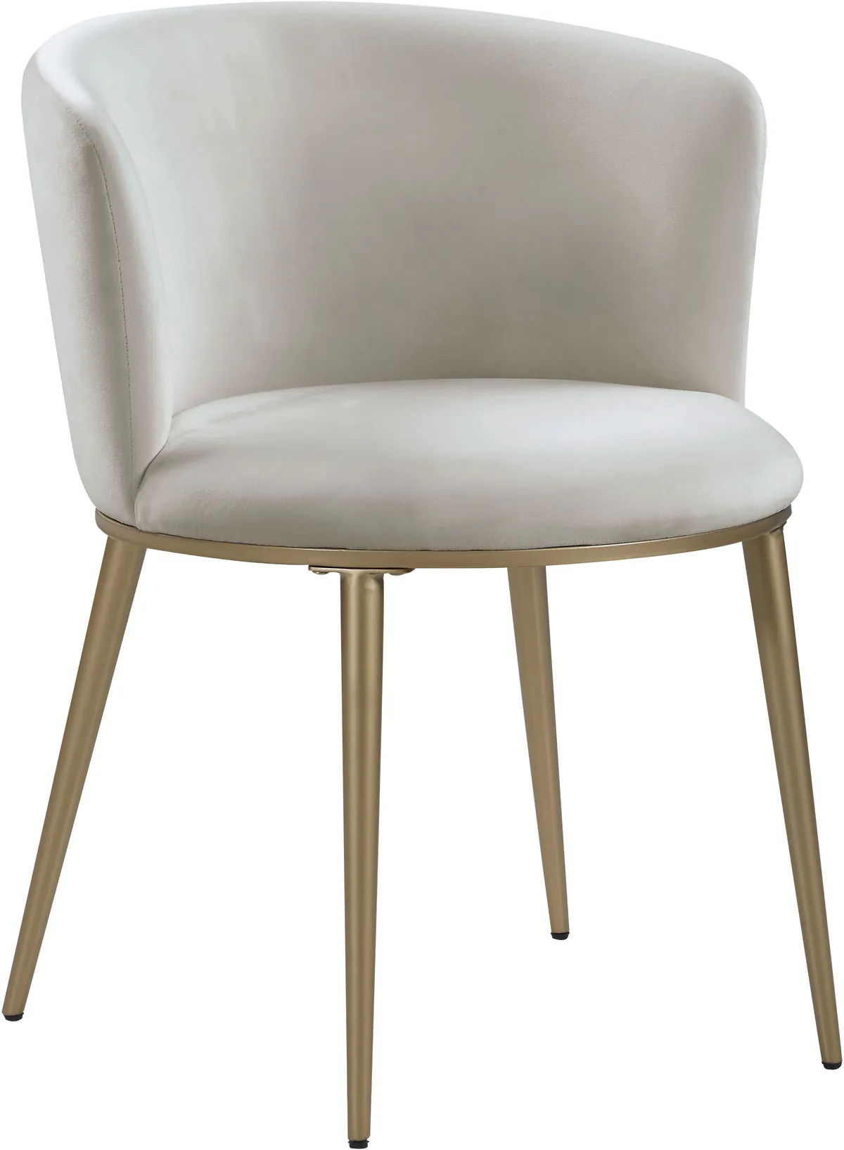 Skylar - Dining Chair (Set of 2) - Cream - Fabric