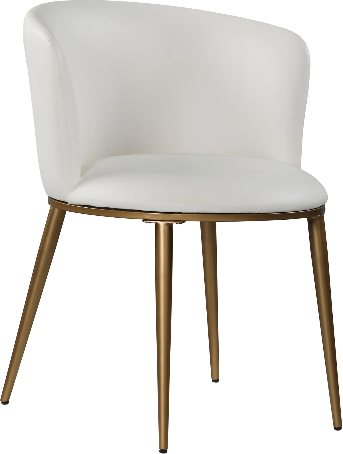 Skylar - Dining Chair (Set of 2) - White - Faux Leather