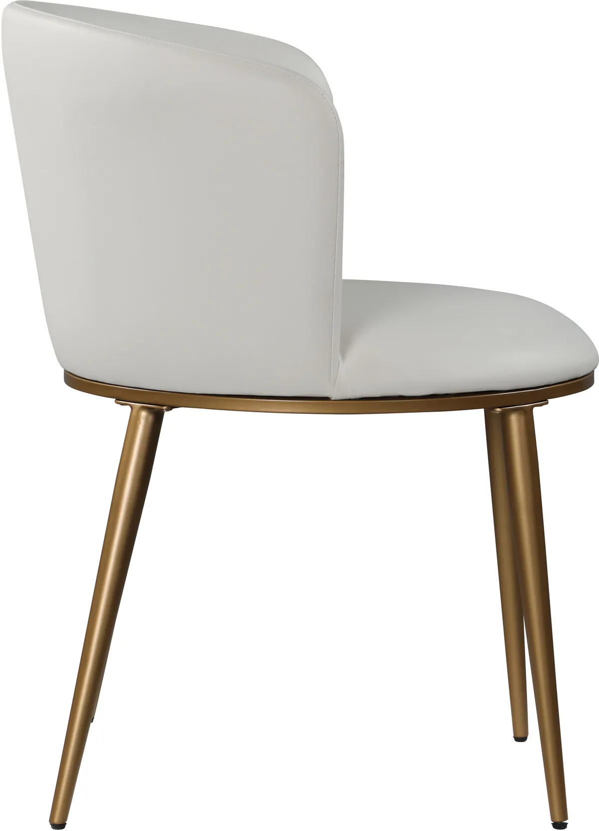 Skylar - Dining Chair (Set of 2) - White - Faux Leather