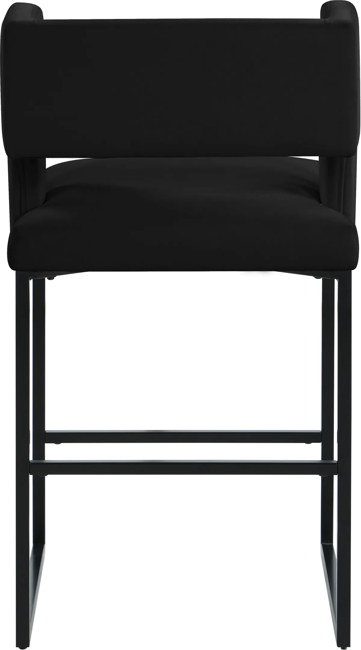Caleb - Counter Stool (Set of 2) - Black