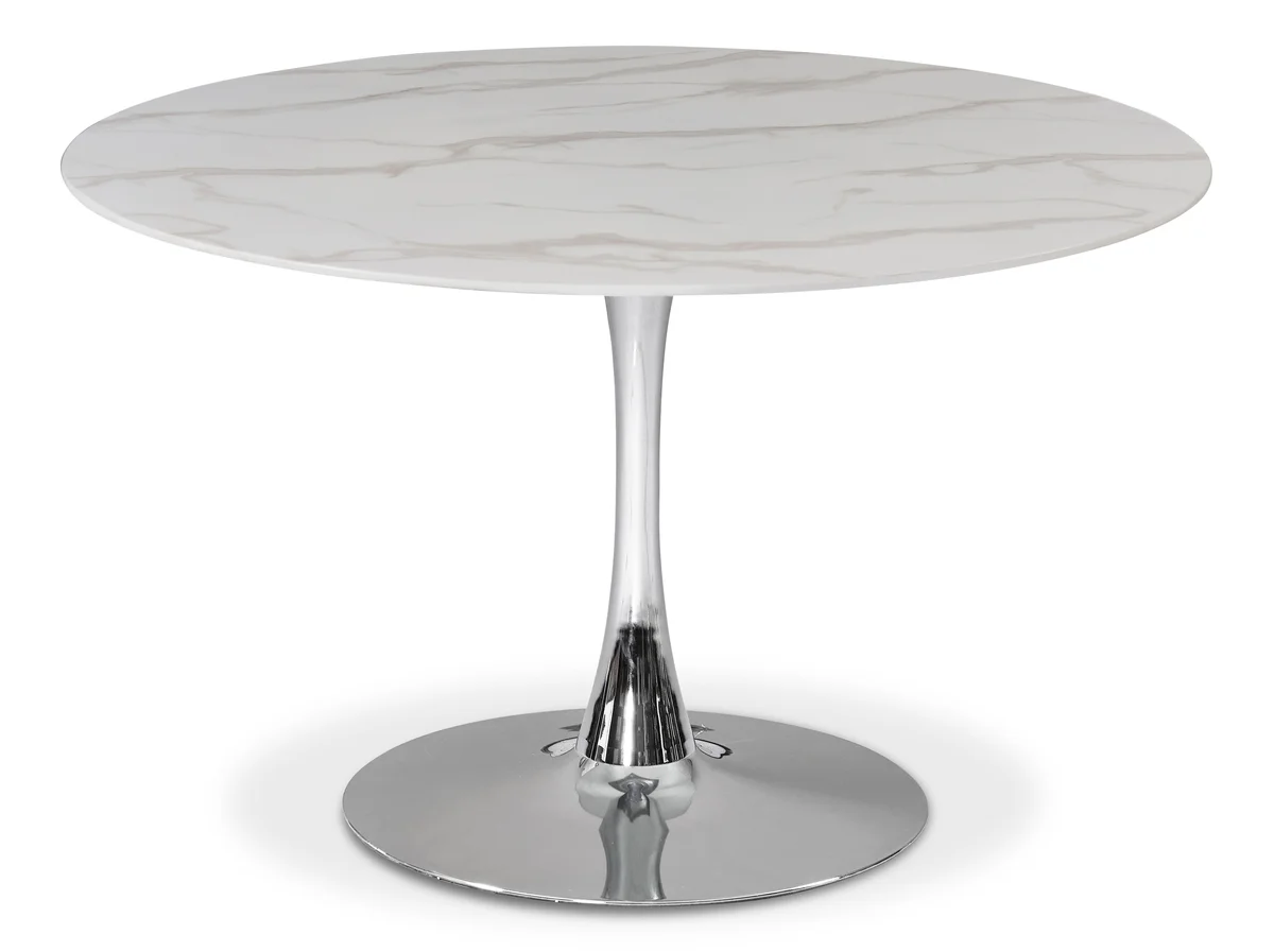 Tulip - 48" Dining Table - Chrome