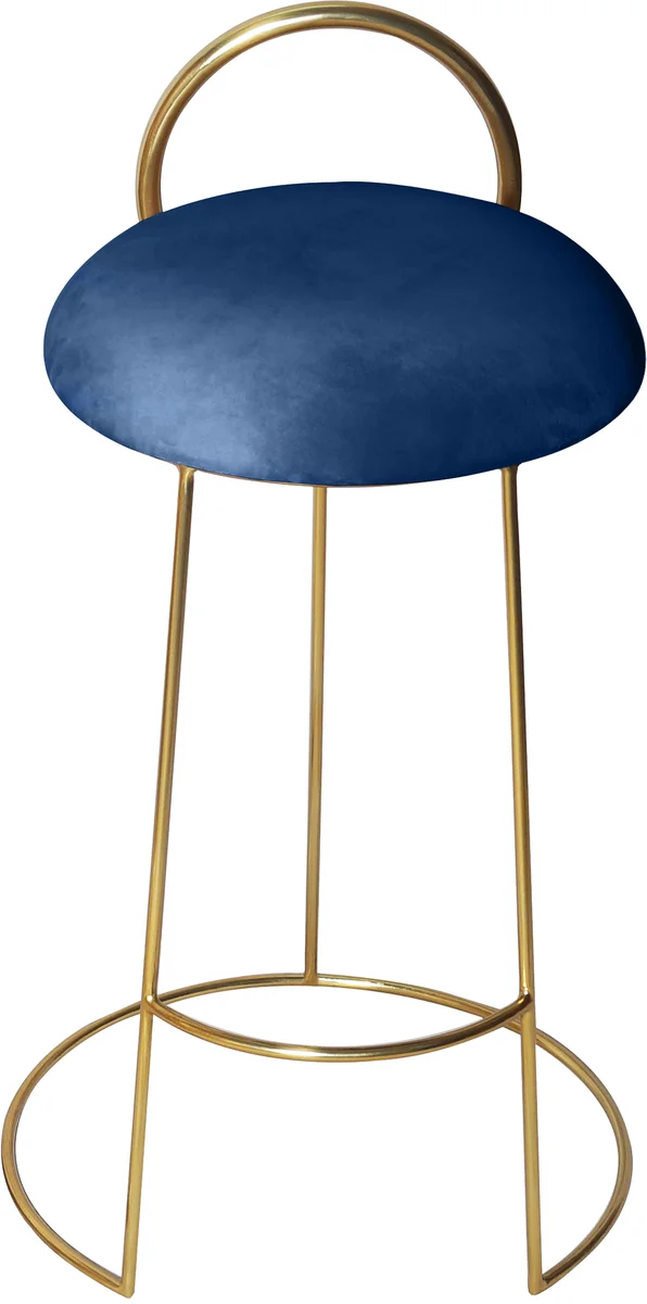 Ring - Counter Stool - Navy - Fabric