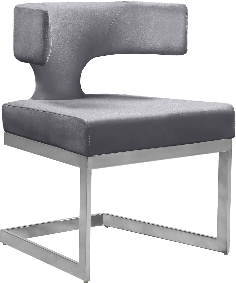 Alexandra - Dining Chair - Gray
