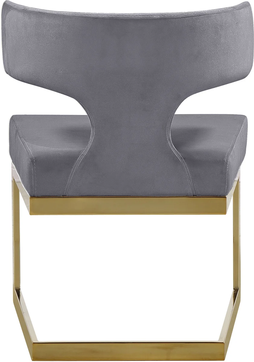 Alexandra - Dining Chair - Gray - Fabric