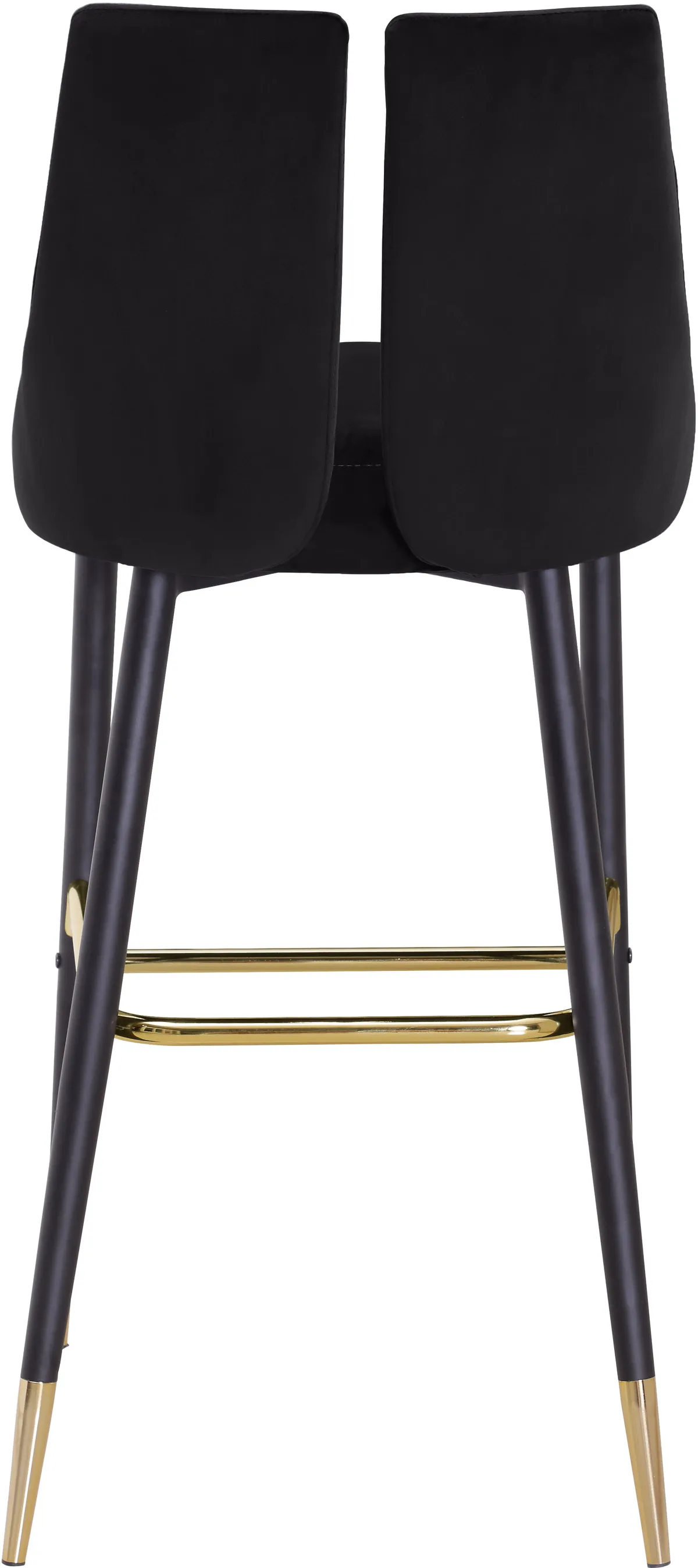 Sleek - Stool (Set of 2) - Black - View 2