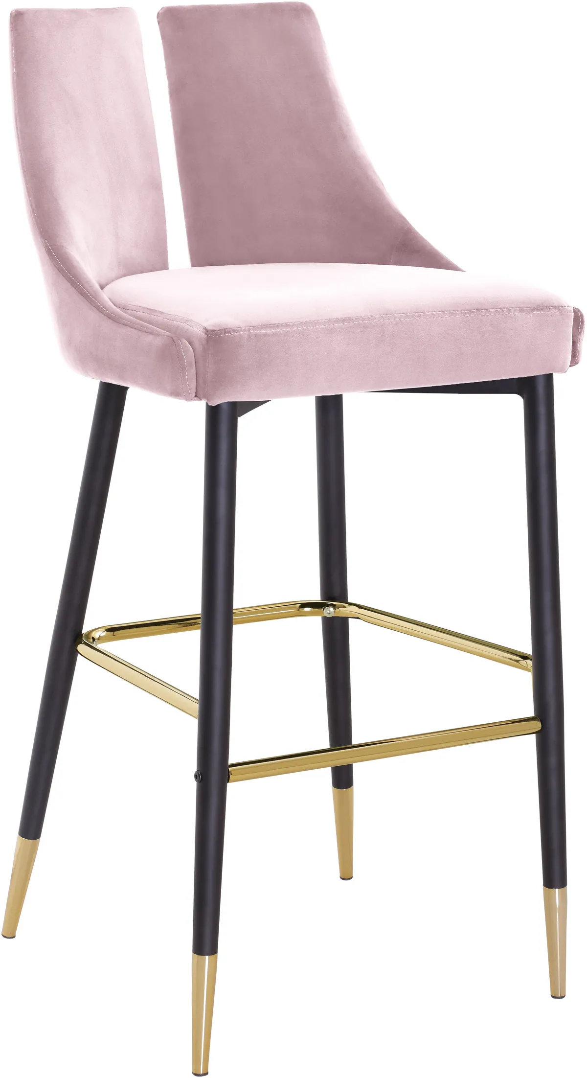 Sleek - Stool (Set of 2) - Pink