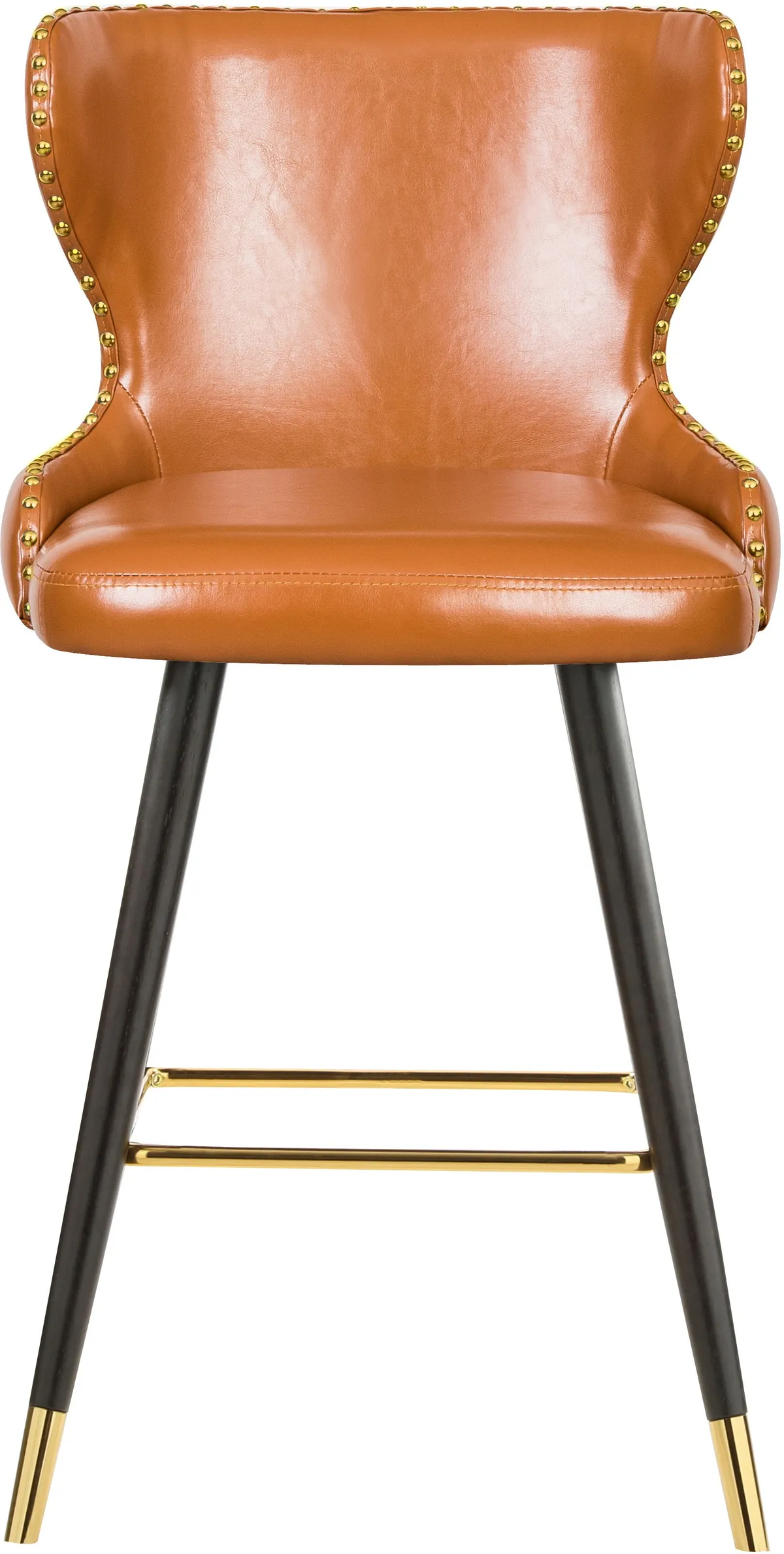 Hendrix - Counter Bar Stool (Set of 2) - Cognac