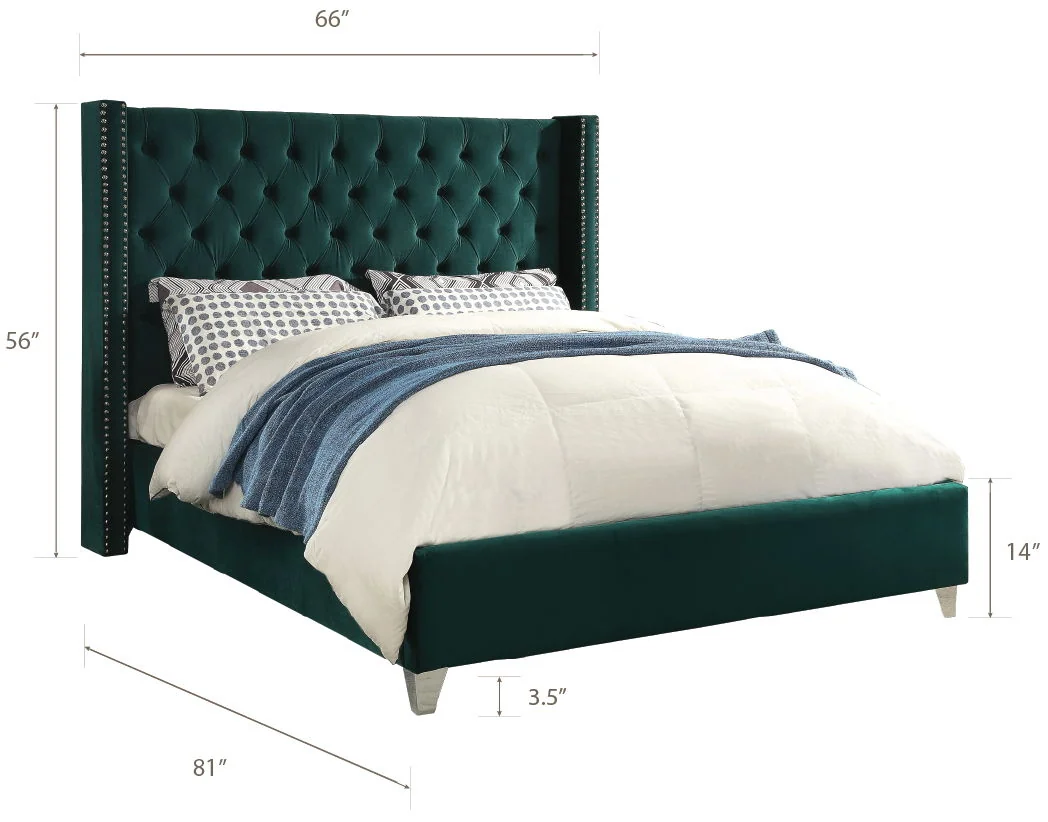 Aiden - Full Bed - Green
