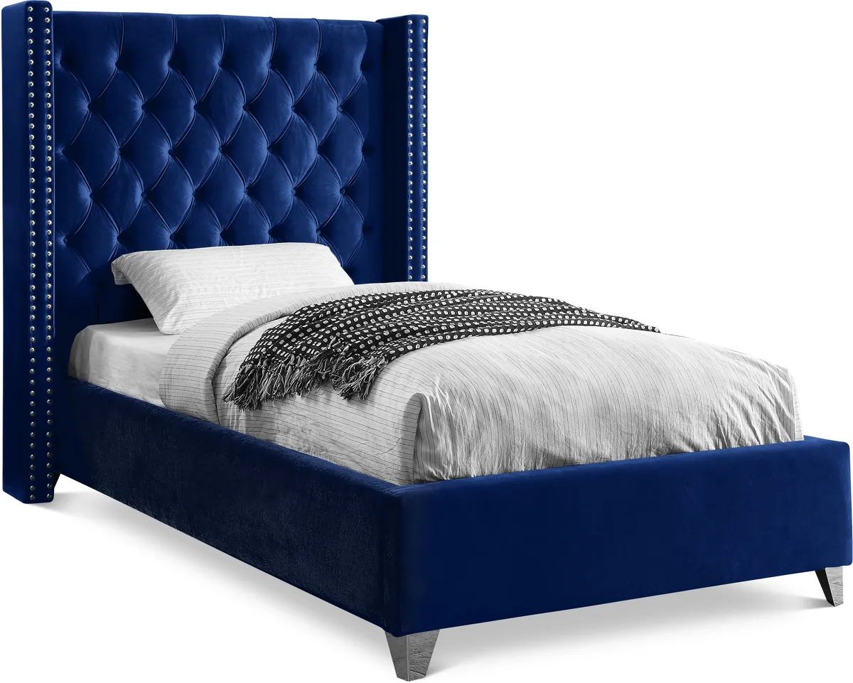 Aiden - Bed - Navy