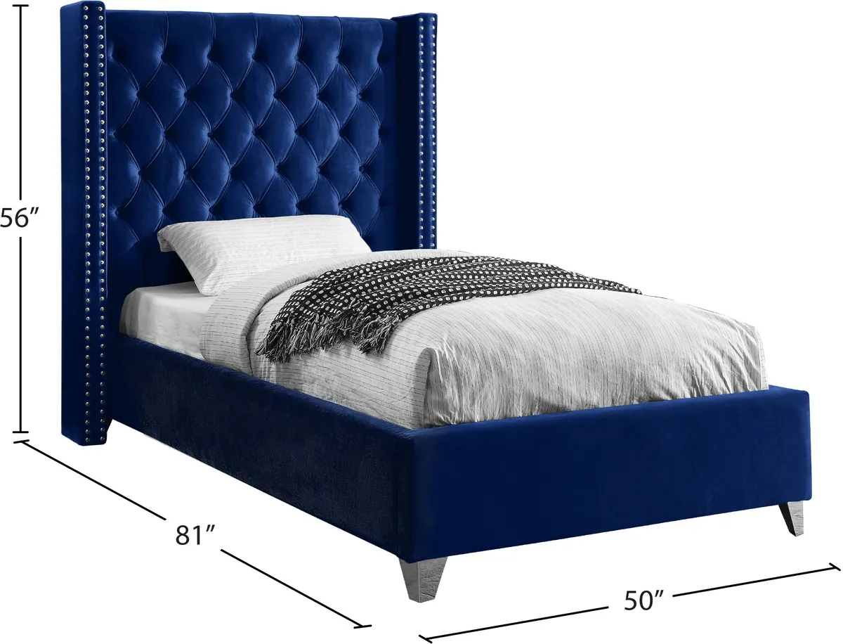 Aiden - Bed - Navy