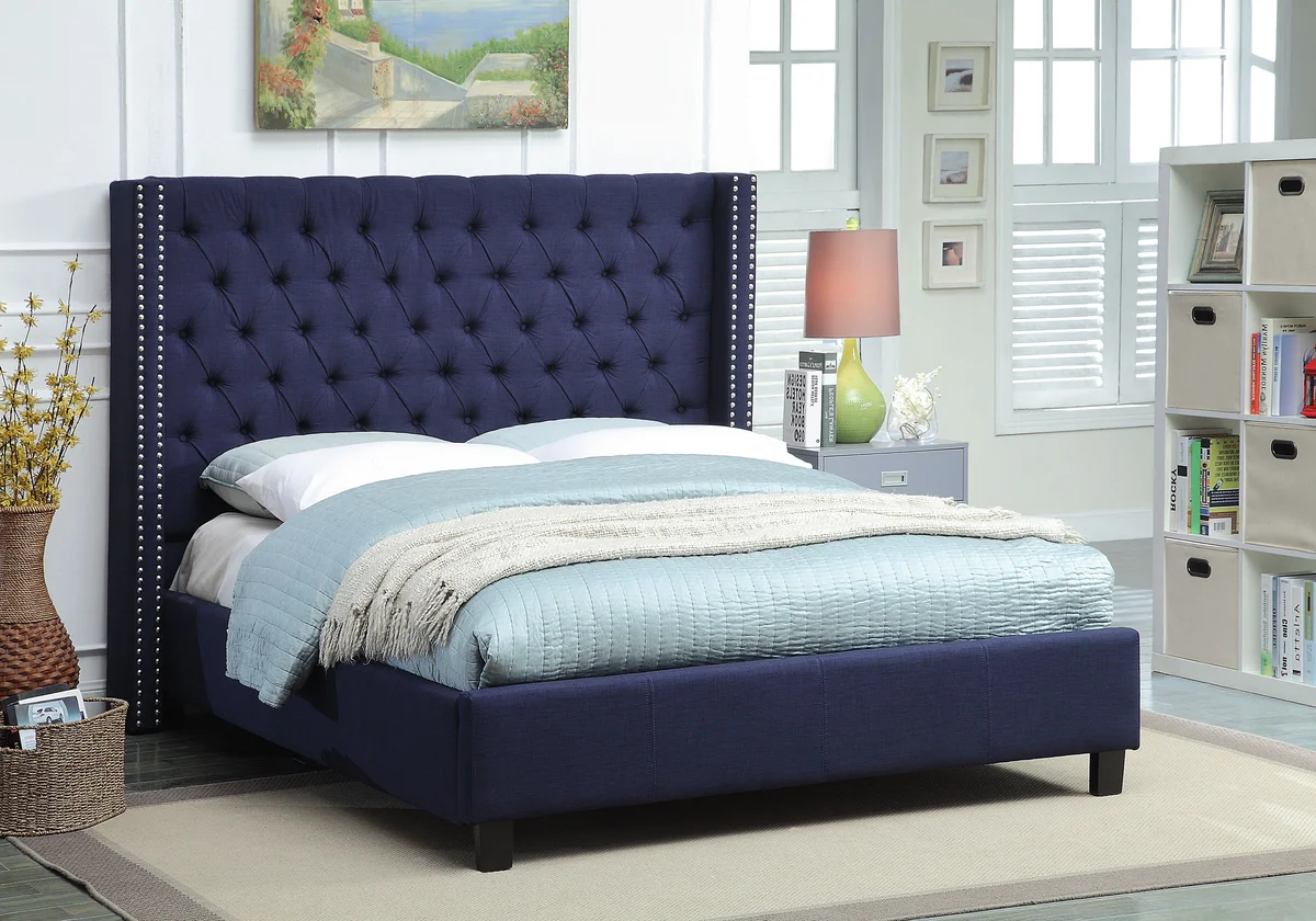 Ashton - Full Bed - Navy - View 2