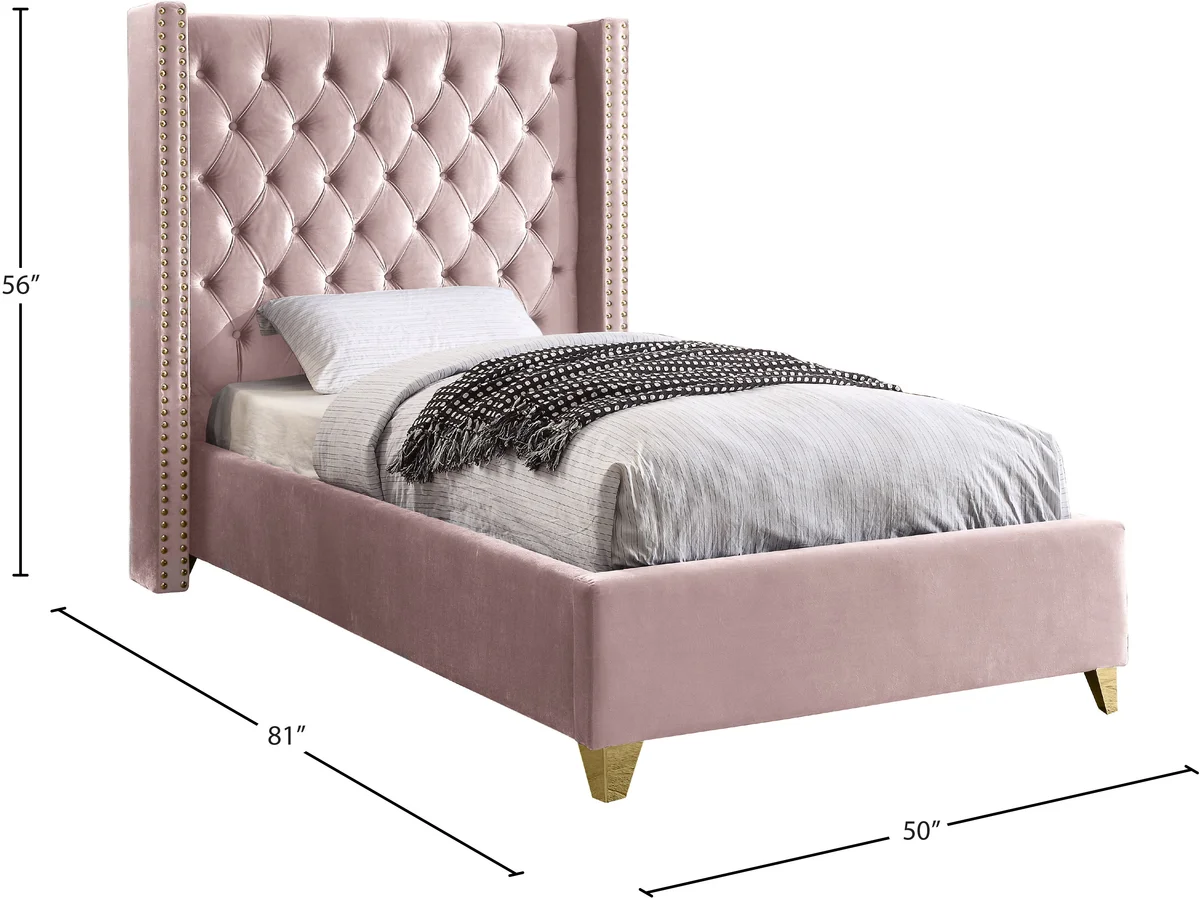 Barolo - Twin Bed - Pink