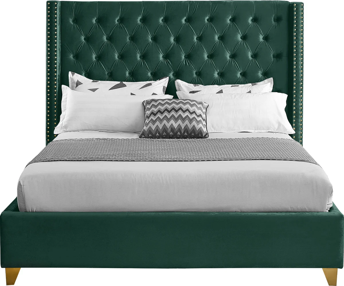 Barolo - Queen Bed - Green