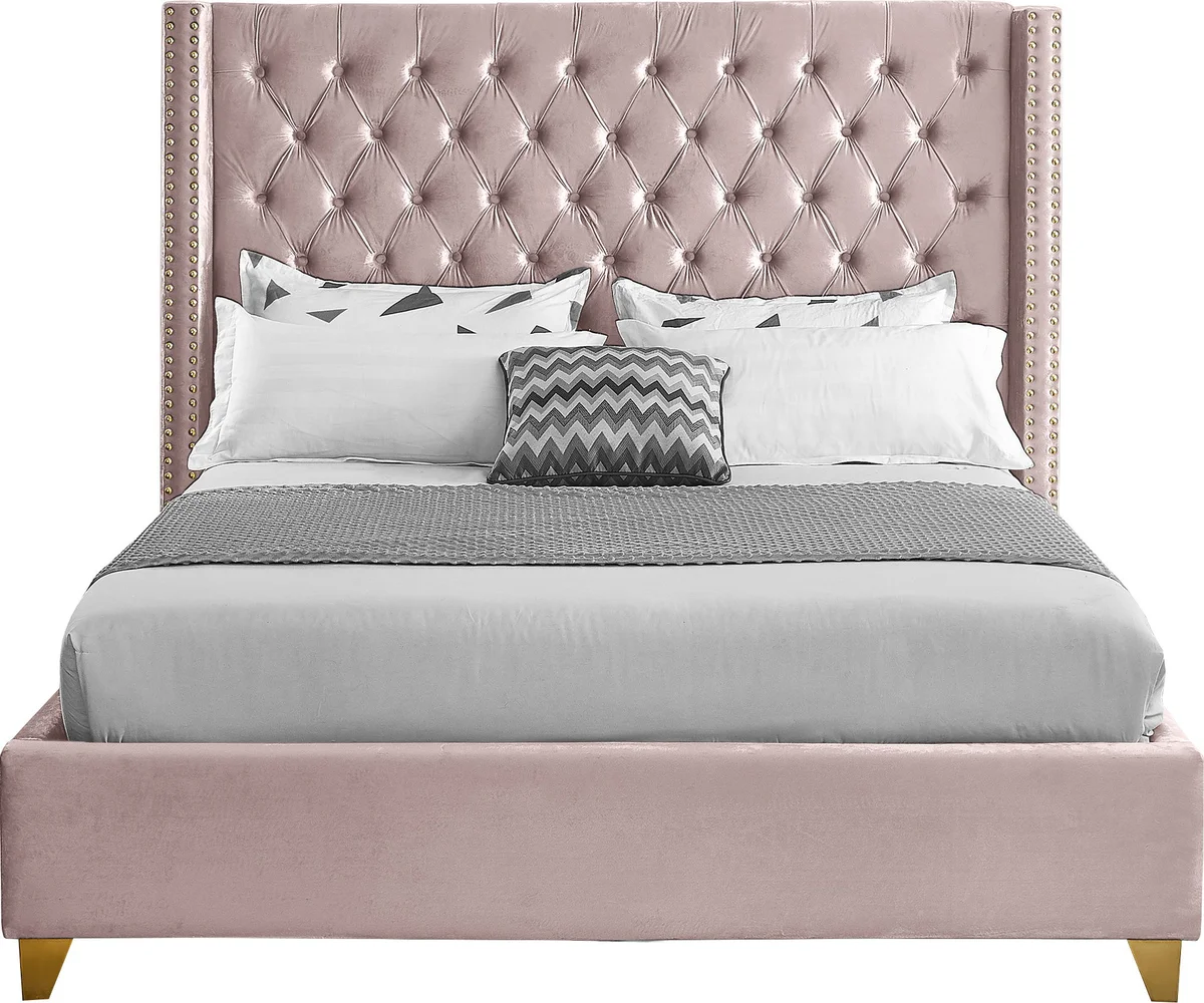Barolo - Queen Bed - Pink
