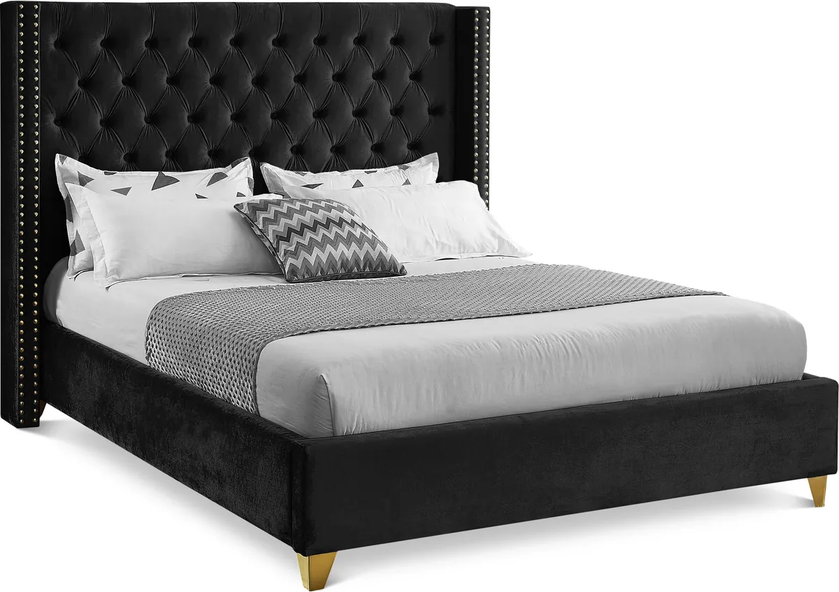Barolo - Full Bed - Black