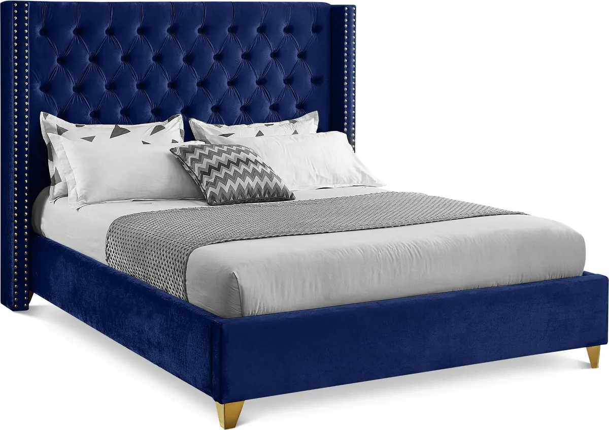 Barolo - Full Bed - Navy