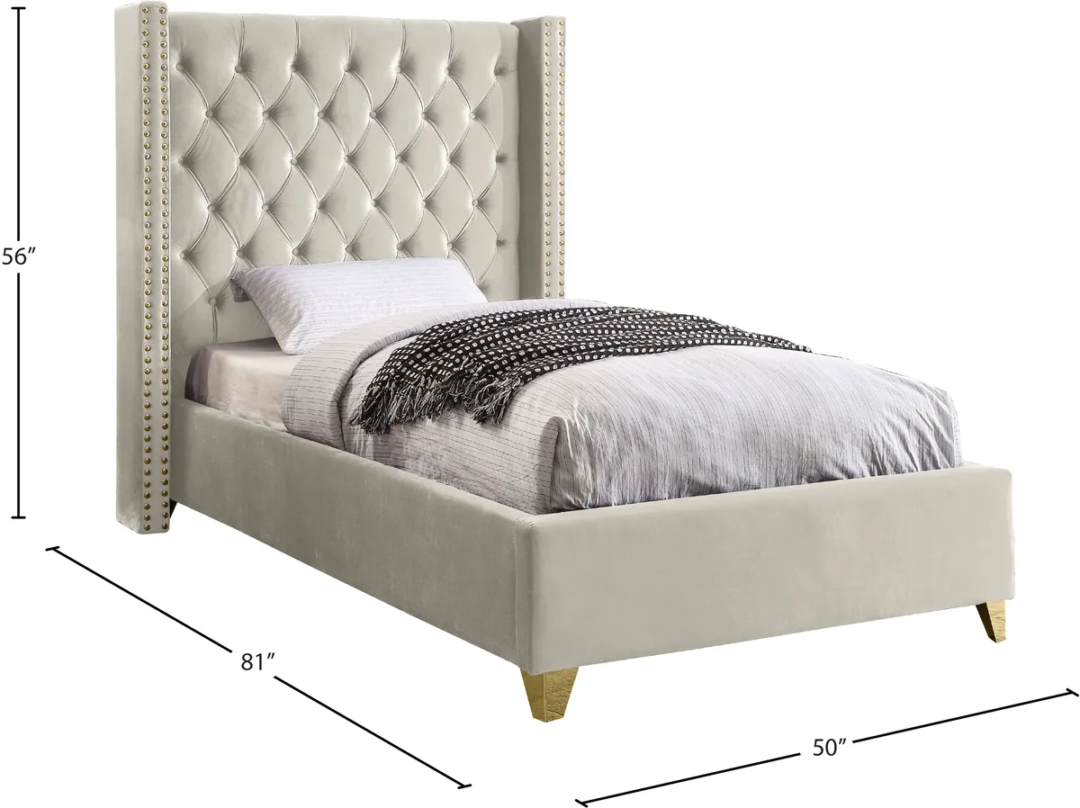 Barolo - Twin Bed - Cream