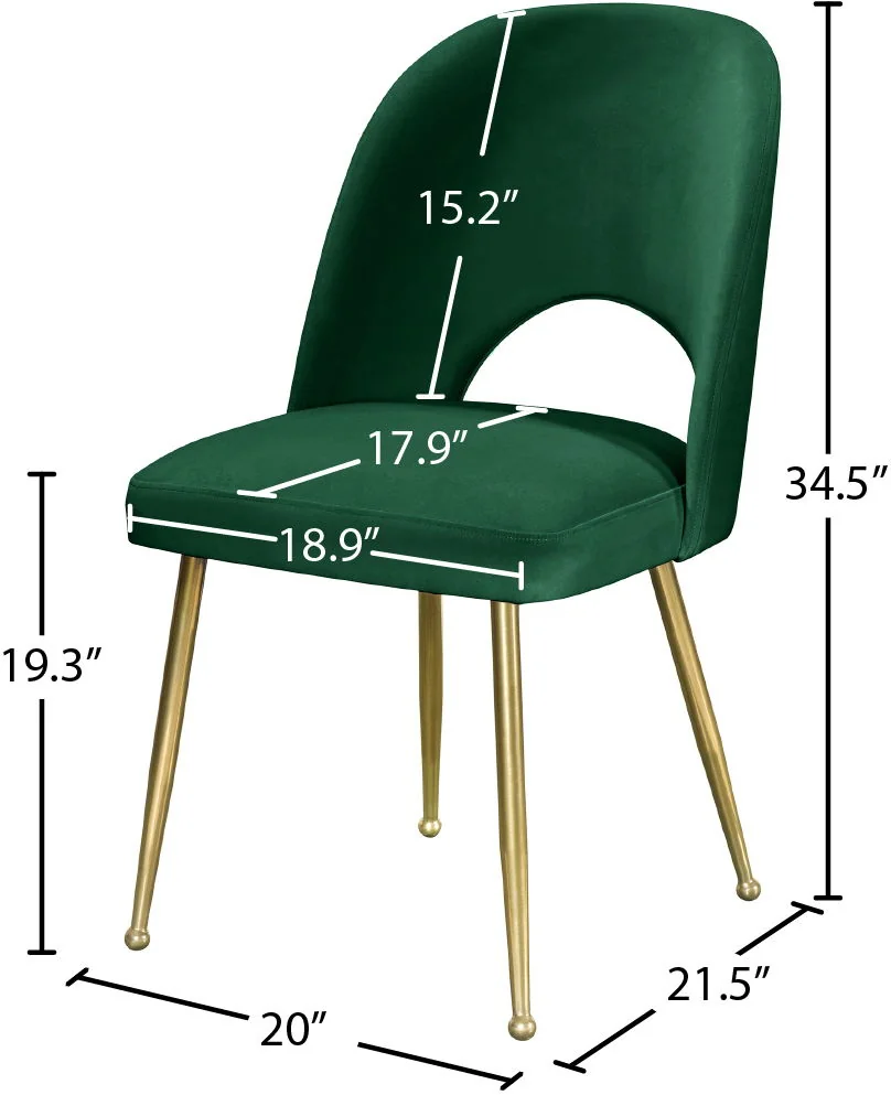 Logan - Dining Chair (Set of 2) - Green