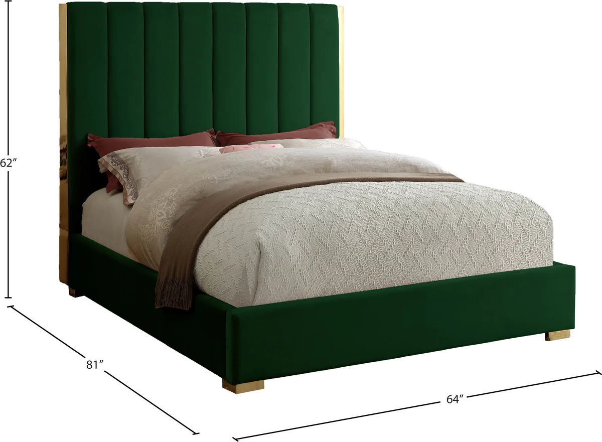 Becca - Full Bed - Green
