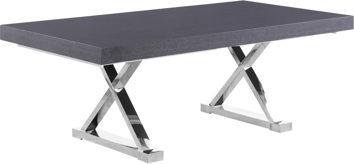 Excel - Extendable Dining Table - Rich Gray Oak - Wood