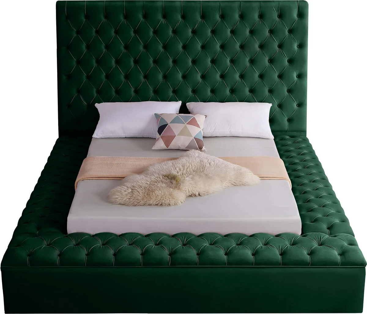 Bliss - King Bed - Green