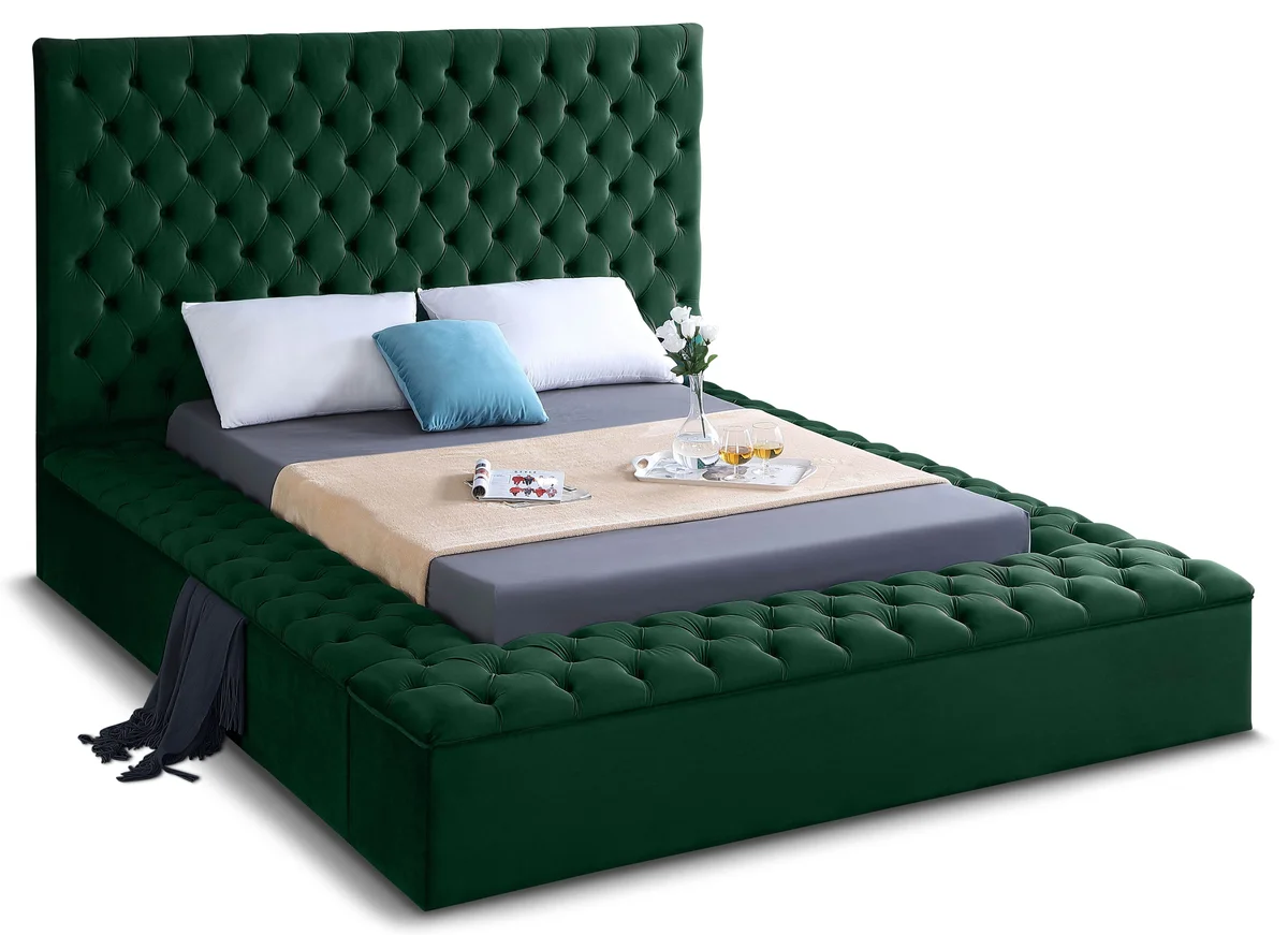 Bliss - King Bed - Green