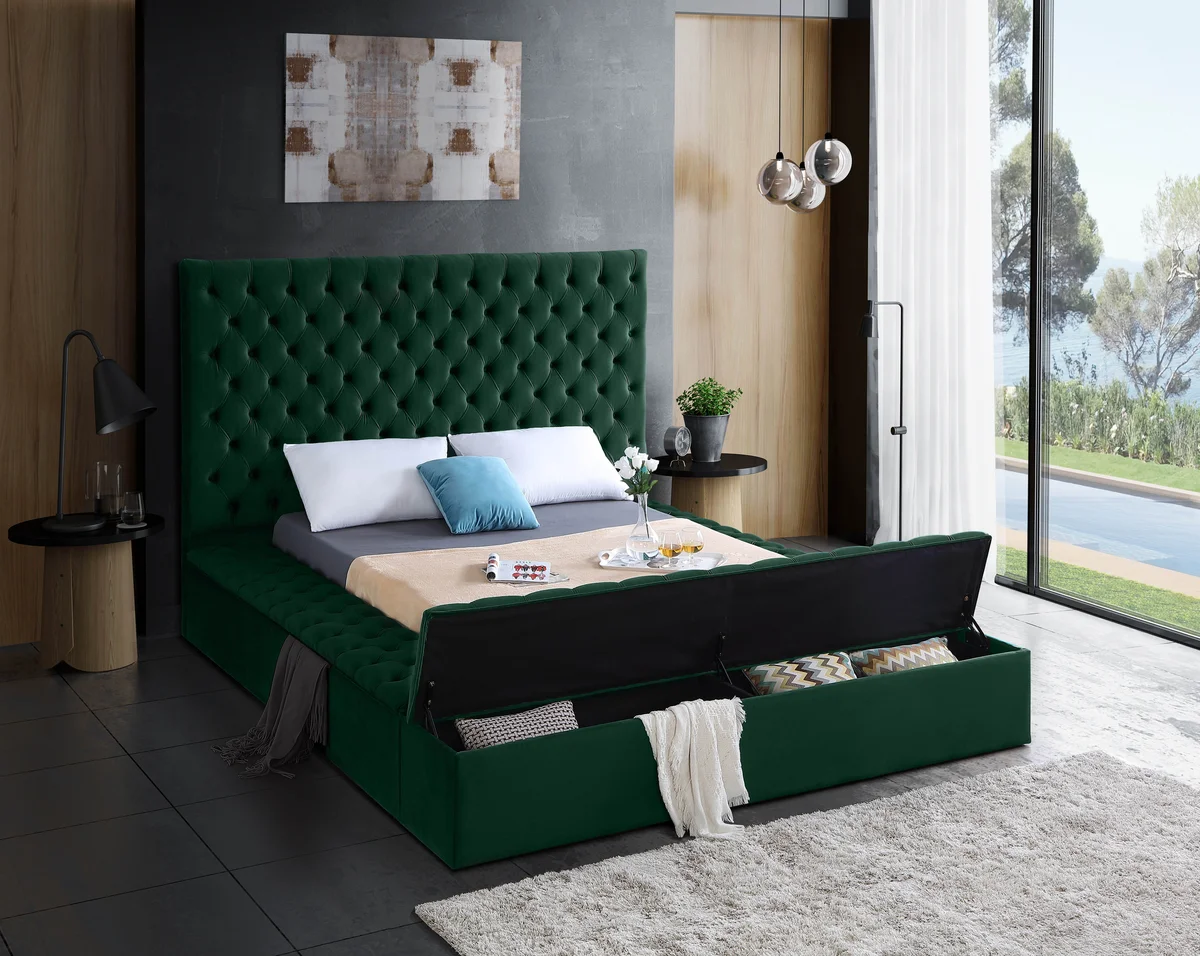 Bliss - Queen Bed - Green