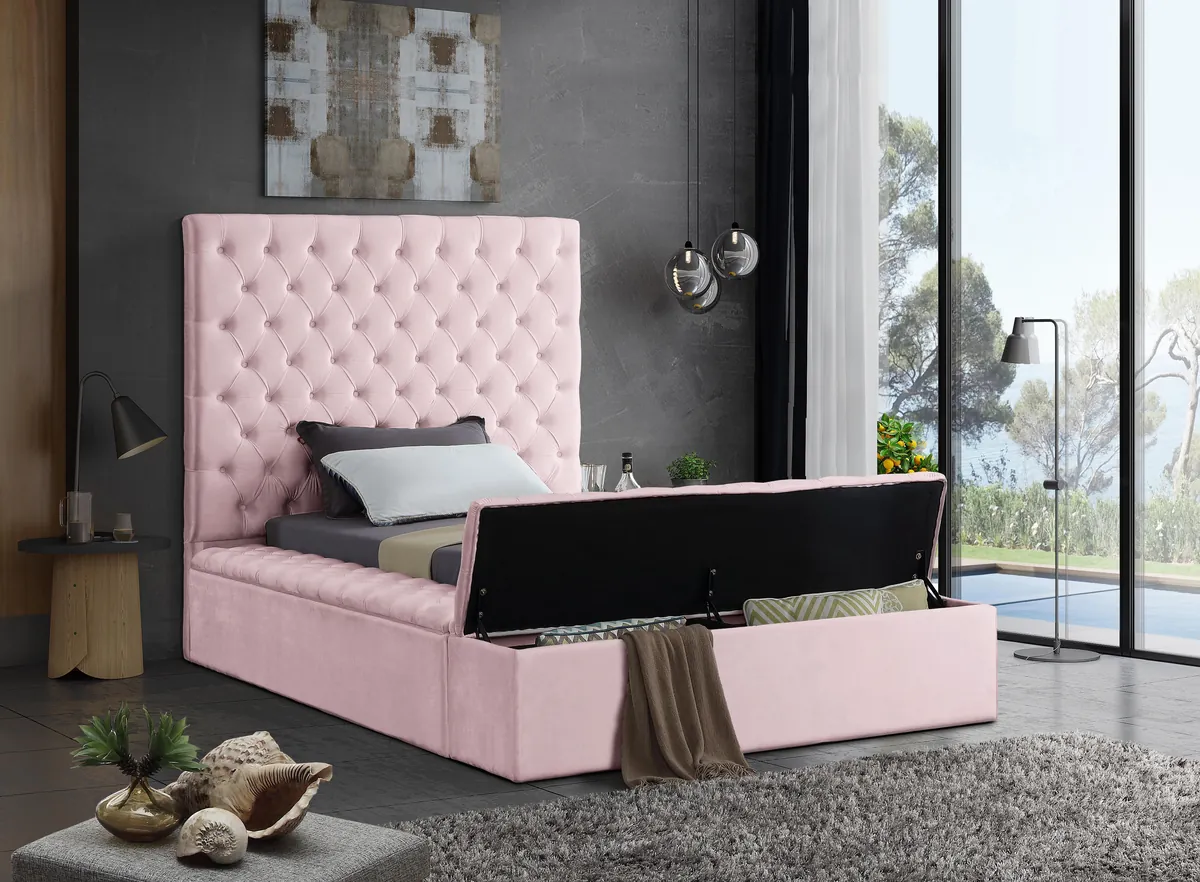 Bliss - Twin Bed - Pink